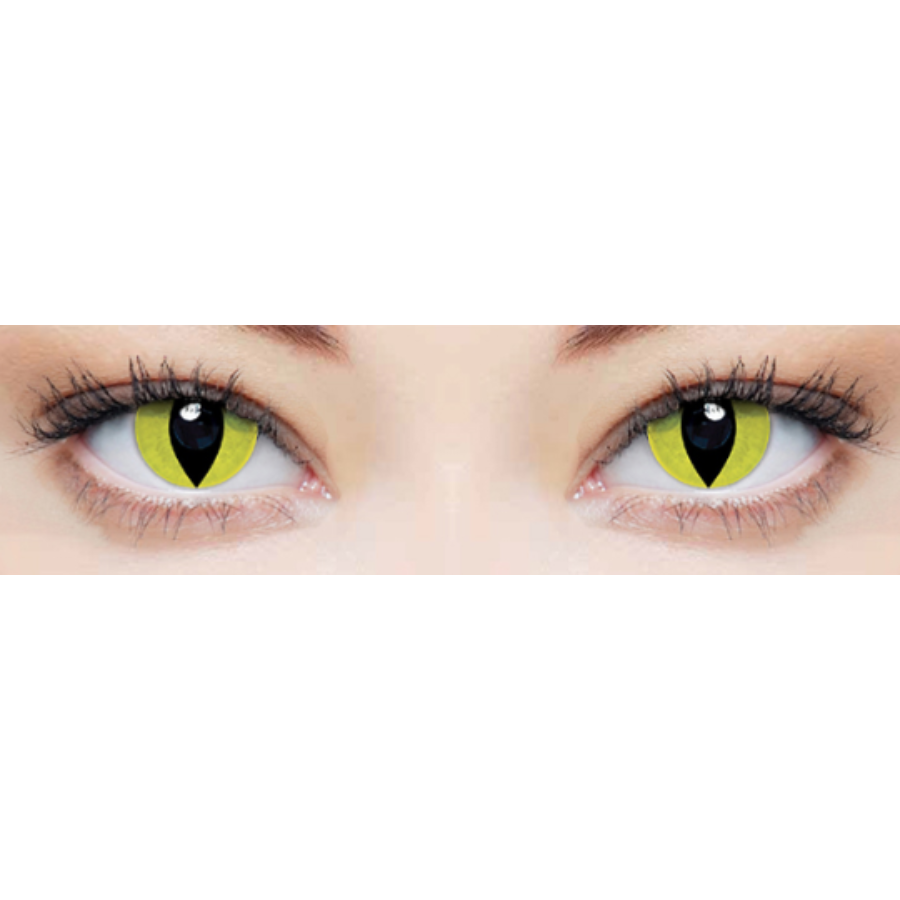 Lentes de Contacto Coloridas Yellow Cat